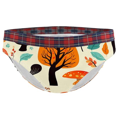 Brief Underwear Bikini Panties For Women Bikini Underwear Xxl Woodland Bird Plant Walmart