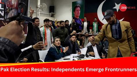 Pakistan Election Independents Backed By Imran Khan Take Lead In 60 With Over Half Of Seats