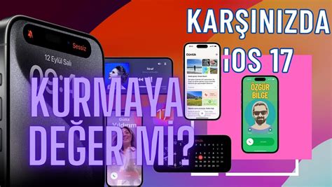 Kar N Zda Ios Iphone Un Yeni I Letim Sisteminde Neler Var