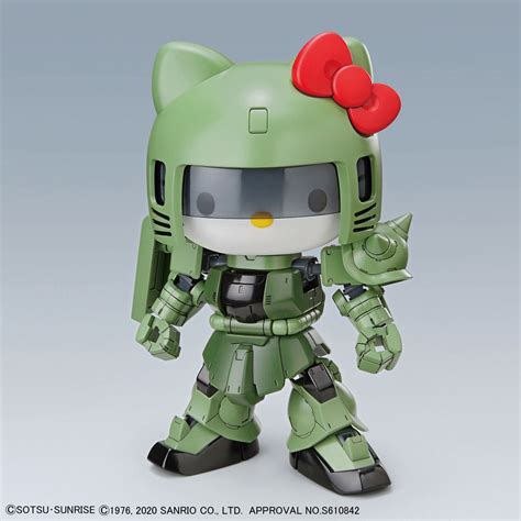 Hello Kitty X Sd Gundam Cross Silhouette Sdcs Zaku Ii Usa Gundam Store