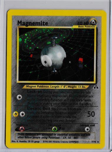 Magnemite Holo Rare Brugt Brugte Kort Pokemonshop