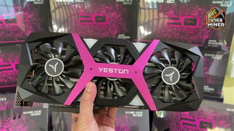 Review Yeston Radeon RX 6800 16GB For Mining YouTube