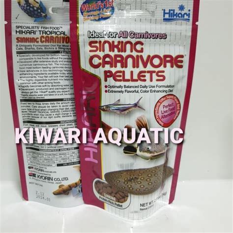 Jual Hikari Sinking Carnivore Pellets 74g 74gr 74 Gr Gram