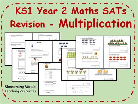 Ks1 Year 2 Maths Sats Multiplication Revision Teaching Resources