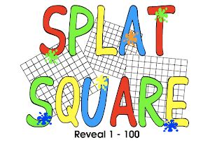 Madame Belle Feuille: splat square for 100th day