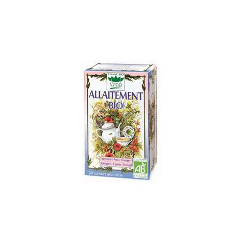 Romon Nature Tisane Allaitement Bio Sachets Msk Pharma