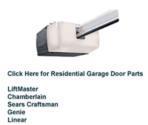 Parts for Garage Door Openers | Gatehouse Supplies