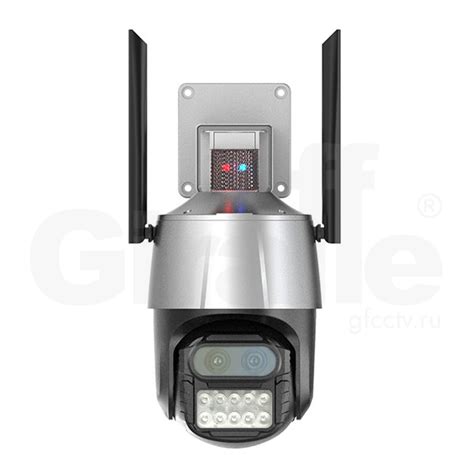 Поворотная Wi-Fi видеокамера с двумя объективами и SD слотом GF ...