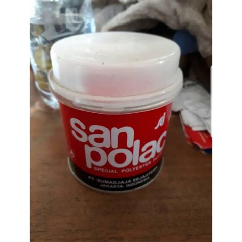 Jual Sanpolac 250 Gram Obat Kape Dempul Besi Mobil Motor San Polac