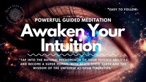 Awaken Your Intuition Psychic Abilities Guided Meditation YouTube