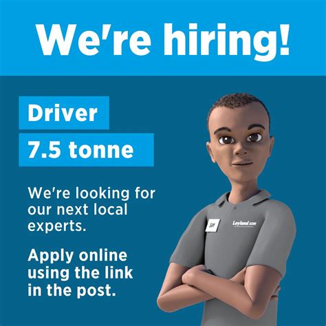 Leyland Sdm On Twitter Were Recruiting For T Drivers To Find Out