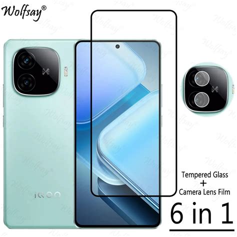 Full Cover Tempered Glass For Vivo Iqoo Z Turbo Screen Protector Vivo