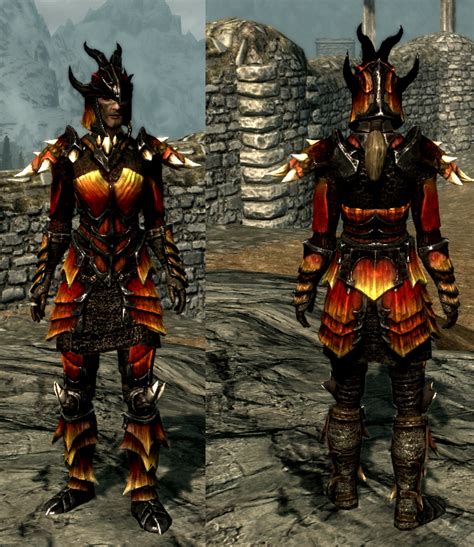 Dragonscale Armor Recolor - 4 Sets Complete - The Elder Scrolls V ...