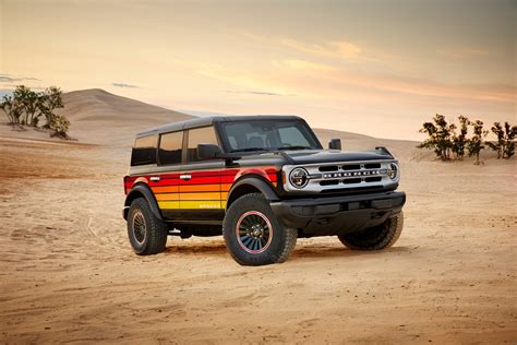 Off Road Chic Ford Adds Free Wheeling Stripes To Full Size Bronco