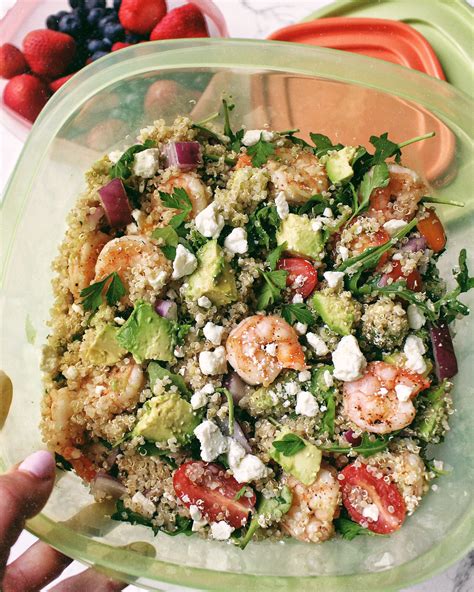 Easy Summer Shrimp And Quinoa Salad — Tasty And Healthy