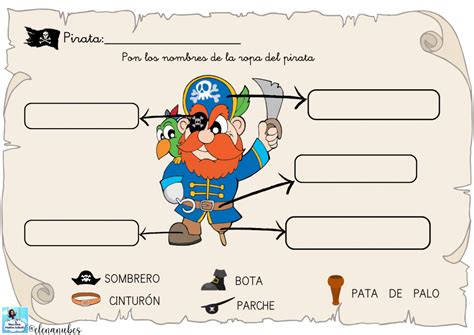 Fichas Proyecto Piratas A La Vista Sandbox Educaci N