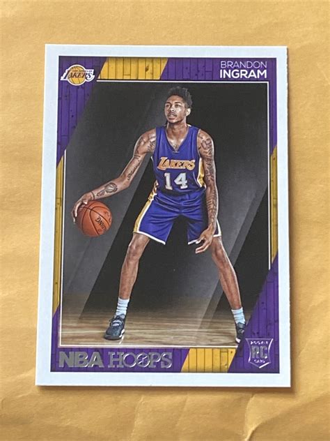 Panini Nba Hoops Rookies Brandon Ingram Rc For Sale