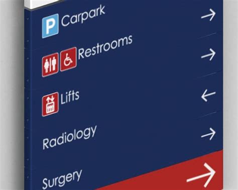 Hospital Wayfinding Solutions | Hospital Signage | eCORE