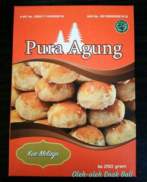 Kue Melinjo Cap Pura Agung