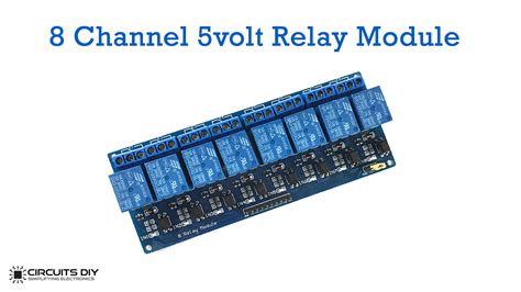 8 Channel 5volt Relay Module