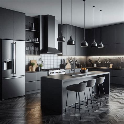 15 Sleek Black and Grey Kitchen Ideas for Style — Lord Decor