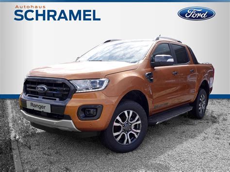 Ford Ranger Doka Ecoblue Wildtrak X Led Standhz Vorf Hrfahrzeug