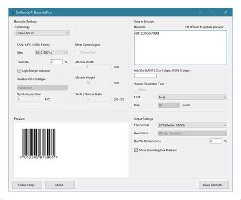 Barcode Software for Windows PC