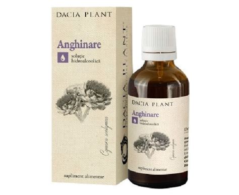 Tinctura De Anghinare 50 Ml Dacia Plant La 1111lei Nutriplantmedro