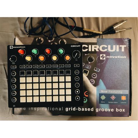 Jual Portable Pad Synthesizer Novation Circuit Groovebox Second