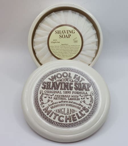 Mitchells Wool Fat Shaving Soap Review Traditional And Formal