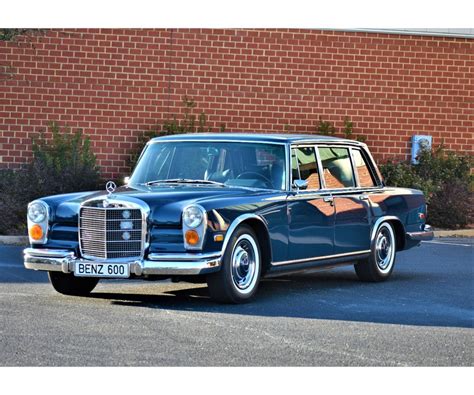 1967 Mercedes Benz 600 Swb Sedan Blue Classic Car Restoration