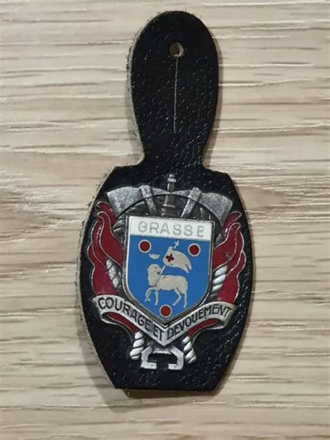 Insigne De Poitrine Pucelle M Daille Sapeurs Pompiers De Grasse