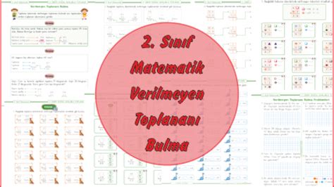 S N F Matematik Verilmeyen Toplanan Bulma Ercan Akmercan