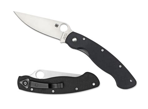 Military™ Model G-10 Black - Spyderco, Inc.