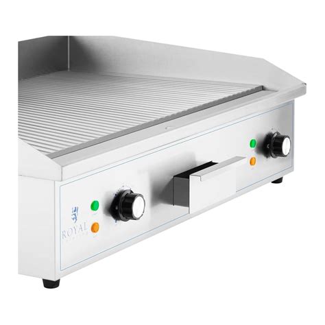 Plancha El Ctrica Fry Top Doble X Mm Royal Catering