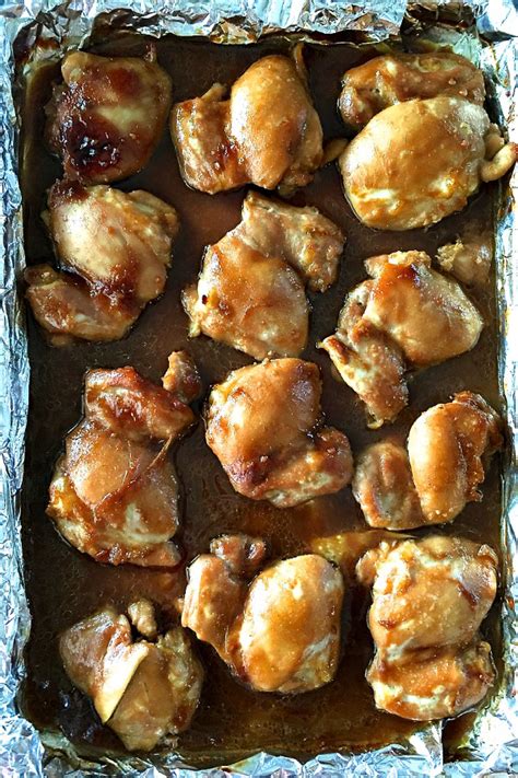 Honey Soy Chicken Thighs