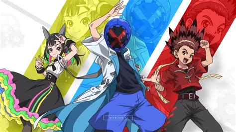 Beyblade X Promotional Image Anime Beyblade Characters Manga