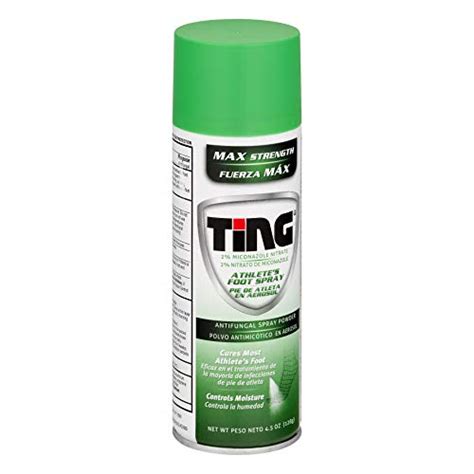 Ting Antifungal Spray Powder For Athletes Foot Jock Itch Ringworm