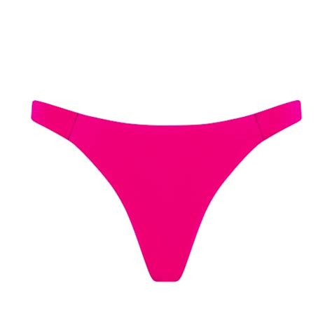 Pink Banded Bikini Bottoms Ark Swimwear