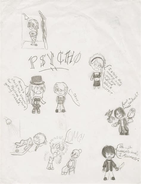 Psycho Doodles By Amelia13274 On Deviantart