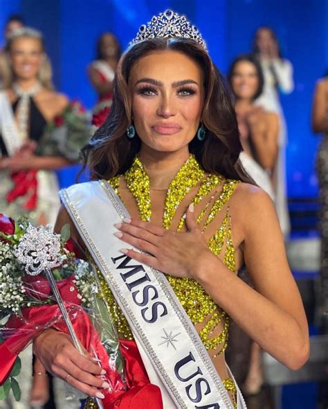 Potret Noelia Voigt Pemenang Miss Usa Stunning