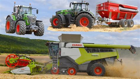 Claas Lexion Terra Trac Flex Fendt Perard Youtube