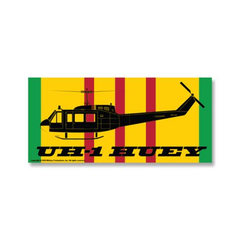 Uh Huey Vietnam Decal Vietnam Aircraft Decals Priorservice