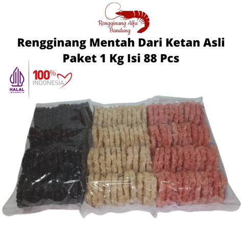 Jual Rengginang Alfa Bandung Paket Kg Isi Pcs Rasa Terasi