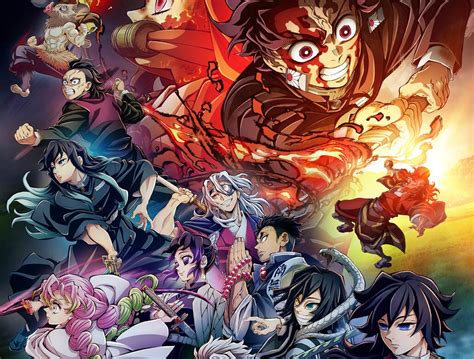 Demon Slayer Kimetsu No Yaiba Verso Lallenamento Dei Pilastri In