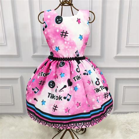 Vestido Tik Tok Elo7 Produtos Especiais