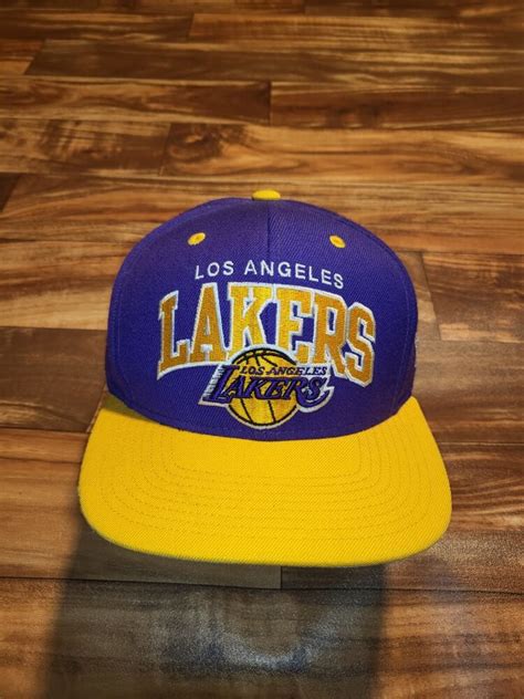 Los Angeles Lakers Nba Basketball Mitchell Ness Hardwood Classics Hat