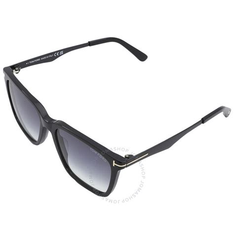 Tom Ford Garrettt Smoke Gradient Square Men S Sunglasses Ft0862 01b 56 889214243904 Sunglasses