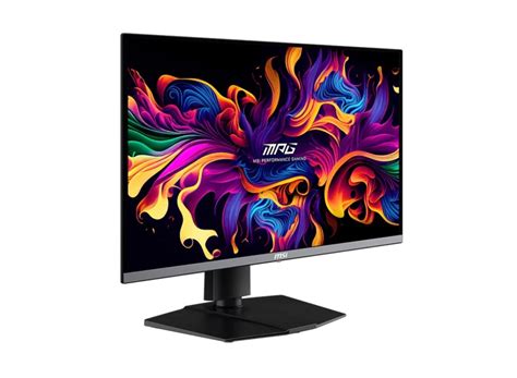 Представлен 360-Гц монитор MSI MPG271QRX QD-OLED - MegaObzor