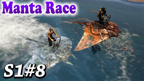 Ark Manta Race Event Ark Survival Evolved The Center Map Gameplay Ep